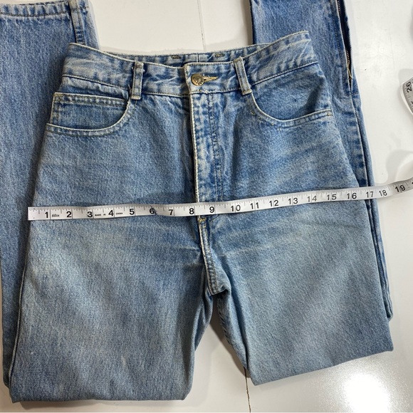 George Marciano For Guess Vintage 80’/90’s Retro Ultra Hi/Rise Zip Ankle Jeans - Picture 14 of 16